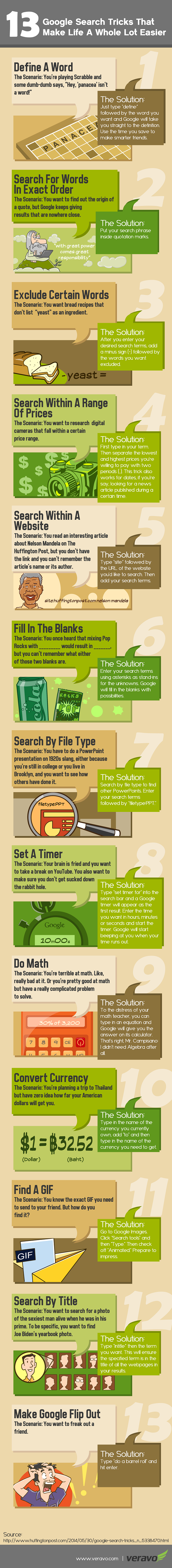 google search trick infographic