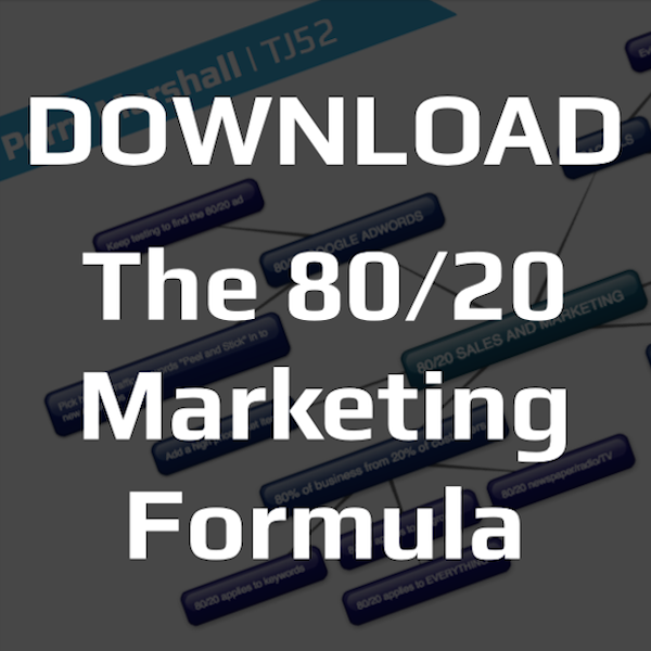 80/20 Pareto Principle Sales and Marketing Download