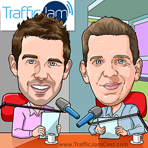 Mike Rhodes with James Reynolds on TrafficJam