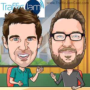 Chris Evans with James Reynolds on Traffic Jam